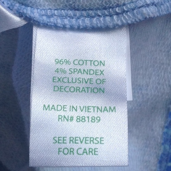 💎💕💎 Lilly Pulitzer - Water Blue / Lace Trim Top - Picture 8 of 8